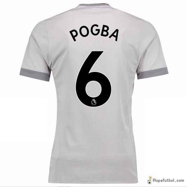 Camiseta Manchester United Replica Tercera Ropa Pogba 2017/18